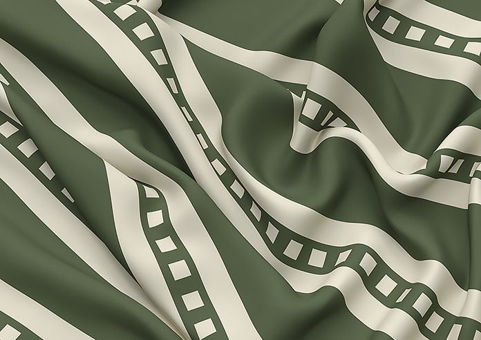 The British Stripe Co. Edgar, Chilterns No.1 - Roman Blind - Image 4